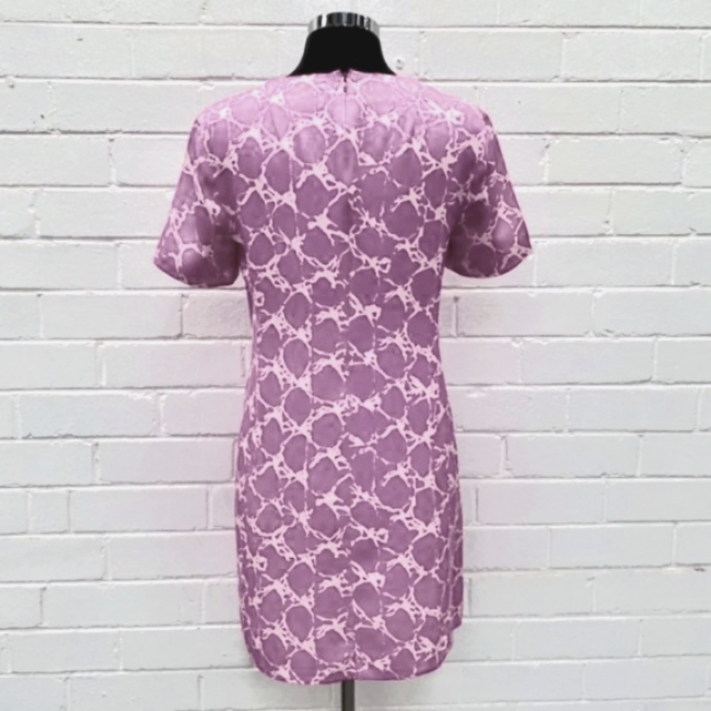 BALENCIAGA Silk Tie Dye Shift Dress - Picture 2 of 6